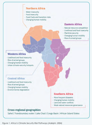 A map of africa with different colored states

AI-generated content may be incorrect.
