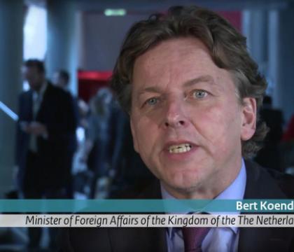 Interview with Foreign Affairs Minister Bert Koenders
