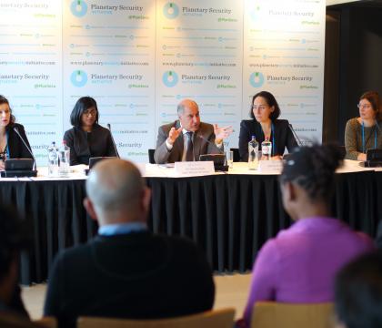 Press Conference Planetary Security Conference 2017