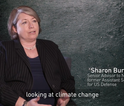 US Defense & climate security an Interview with Sharon Burke