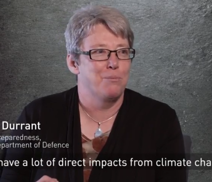 Is climate change capturing the response capacity of national security forces? - Cheryl Durrant