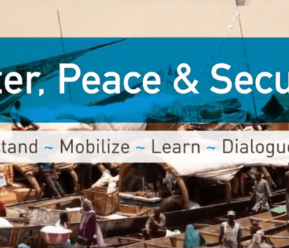 Water, peace & security partnership