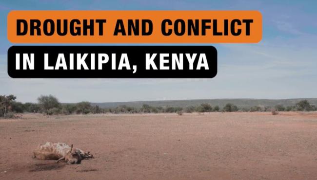 Drought and Conflict in Laikipia, Kenya