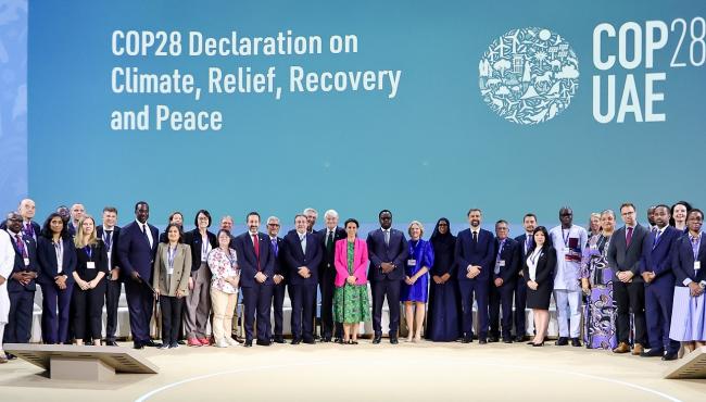 Declaration on Climate, Relief, Recovery and Peace launched at COP28